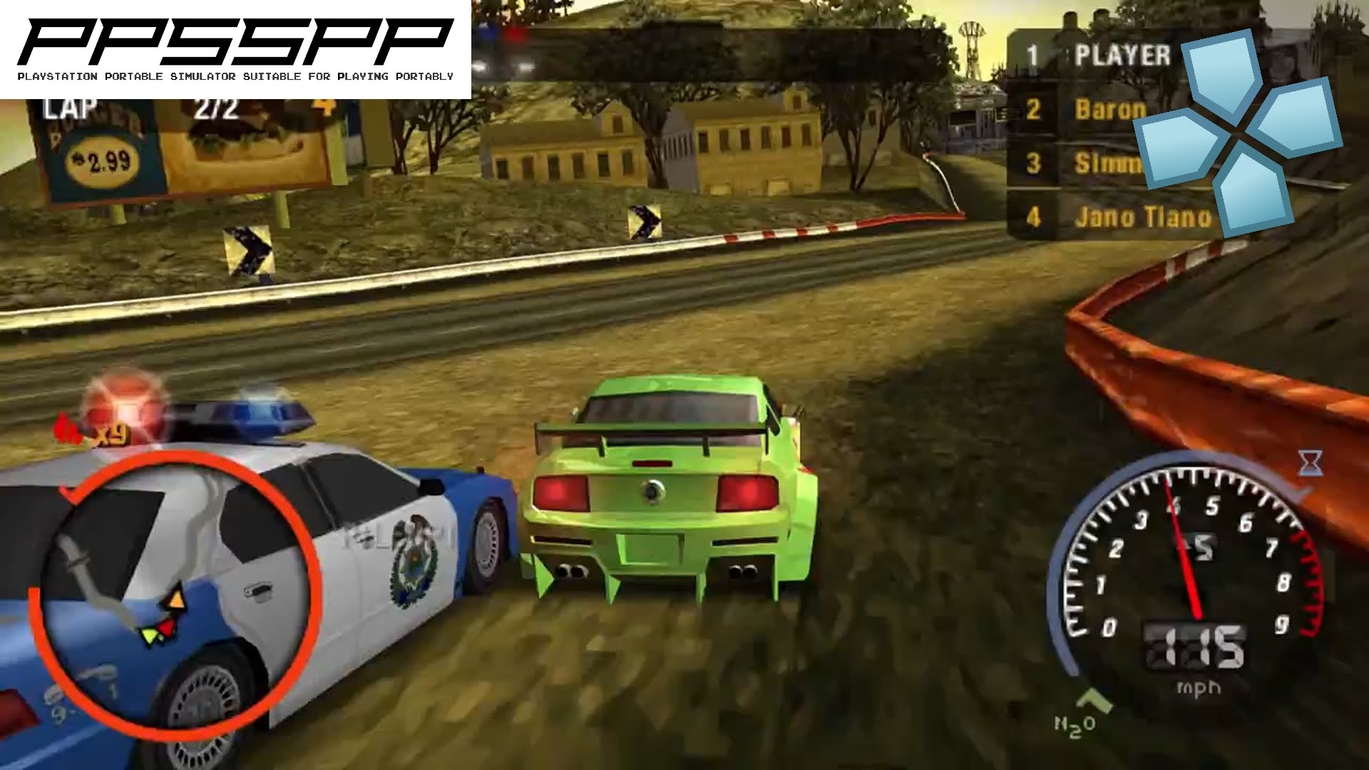 Need For Speed Hot Pursuit 2 Ppsspp Iso